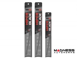 Alfa Romeo Stelvio Windshield Wipers - Front+Rear Set - Premium (2017-2025)